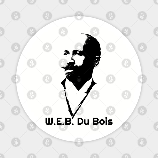 W. E. B. Du Bois, Black History Magnet by UrbanLifeApparel